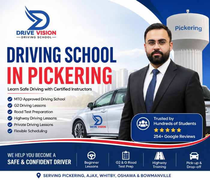 Drive Vision Driving School Pickering