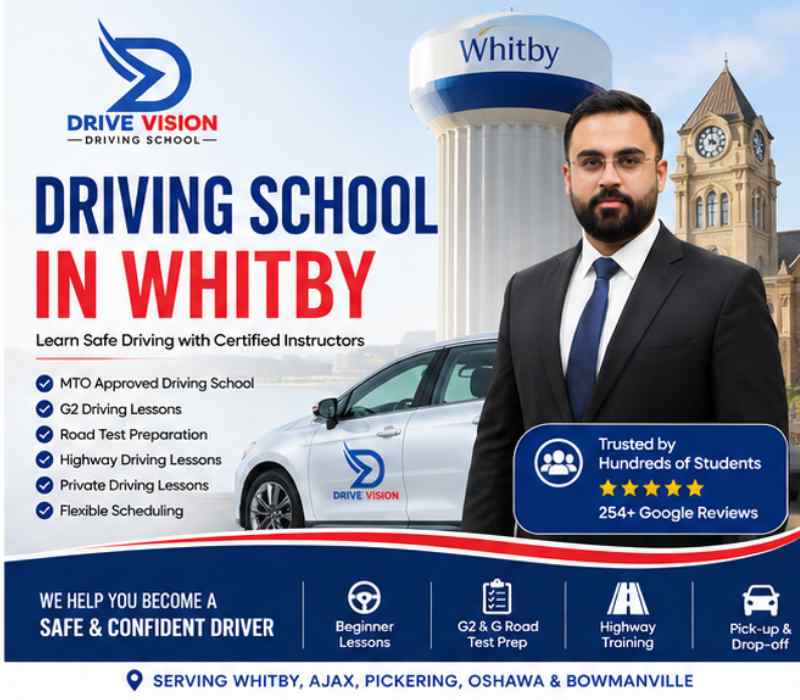 Drive Vision Driving School Whitby Ontario